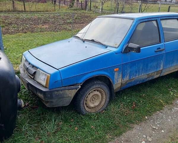 Синий ВАЗ 2109, объемом двигателя 1.5 л и пробегом 200 тыс. км за 350 $, фото 4 на Automoto.ua