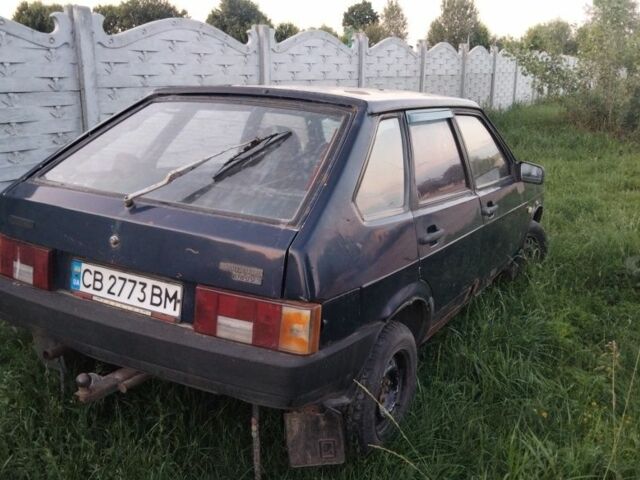 ВАЗ 2109 1995 в Чернигове на Automoto.ua Синий ВАЗ 2109, объемом двигателя 1.5 л и пробегом 1 тыс. км за 279 $, фото 2 на Automoto.ua