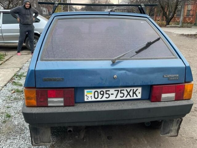 Синій ВАЗ 2109, об'ємом двигуна 1.5 л та пробігом 65 тис. км за 1300 $, фото 2 на Automoto.ua