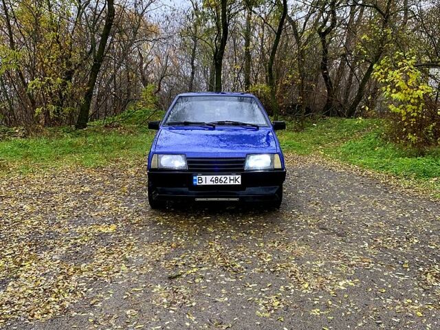 Синий ВАЗ 2109, объемом двигателя 1.3 л и пробегом 100 тыс. км за 1300 $, фото 2 на Automoto.ua