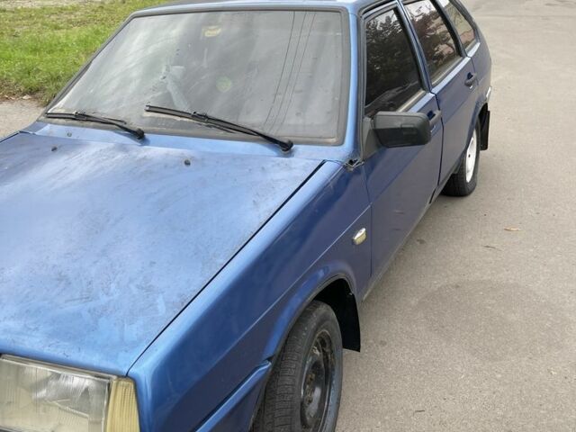 Синий ВАЗ 2109, объемом двигателя 1.5 л и пробегом 100 тыс. км за 400 $, фото 2 на Automoto.ua