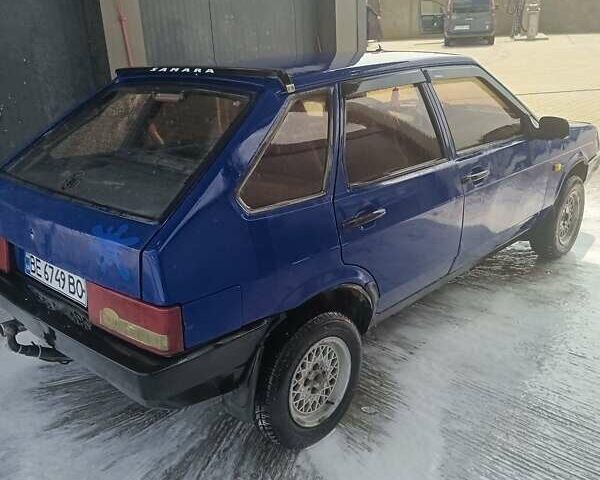 Синий ВАЗ 2109, объемом двигателя 1.5 л и пробегом 45 тыс. км за 1100 $, фото 3 на Automoto.ua