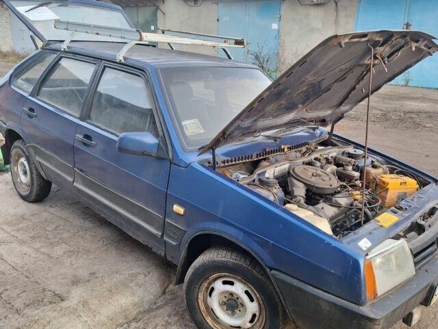 Синий ВАЗ 2109, объемом двигателя 1.5 л и пробегом 90 тыс. км за 674 $, фото 4 на Automoto.ua