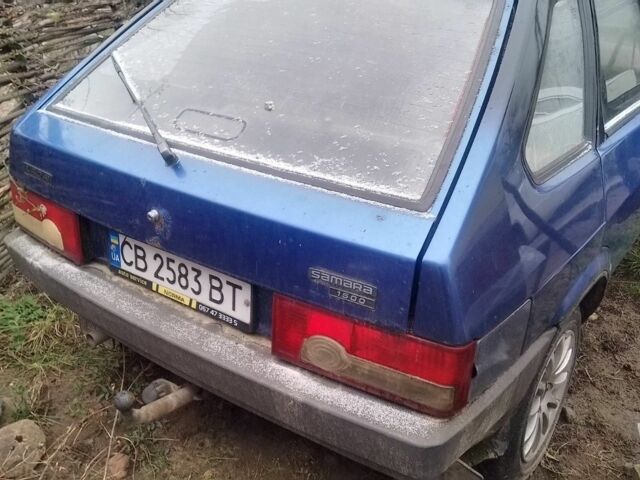 Синий ВАЗ 2109, объемом двигателя 1.8 л и пробегом 100 тыс. км за 1000 $, фото 2 на Automoto.ua