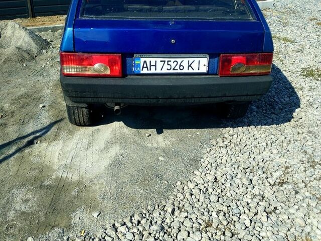 Синий ВАЗ 2109, объемом двигателя 1.5 л и пробегом 200 тыс. км за 1600 $, фото 2 на Automoto.ua