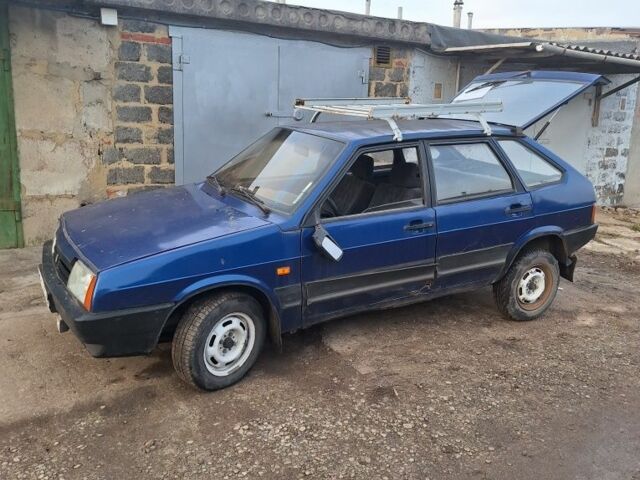 Синий ВАЗ 2109, объемом двигателя 1.5 л и пробегом 90 тыс. км за 674 $, фото 6 на Automoto.ua