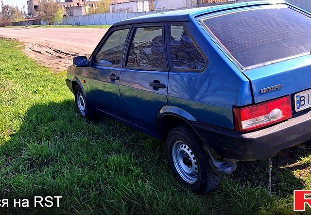 Синий ВАЗ 2109, объемом двигателя 1.3 л и пробегом 210 тыс. км за 1500 $, фото 5 на Automoto.ua