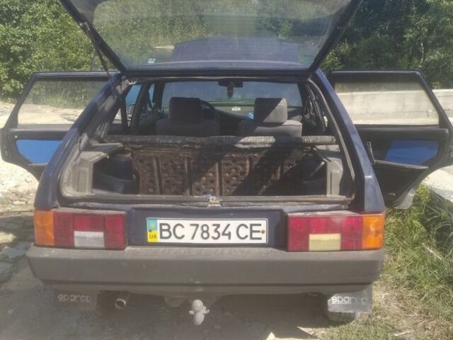 Синий ВАЗ 2109, объемом двигателя 1.3 л и пробегом 40 тыс. км за 500 $, фото 2 на Automoto.ua