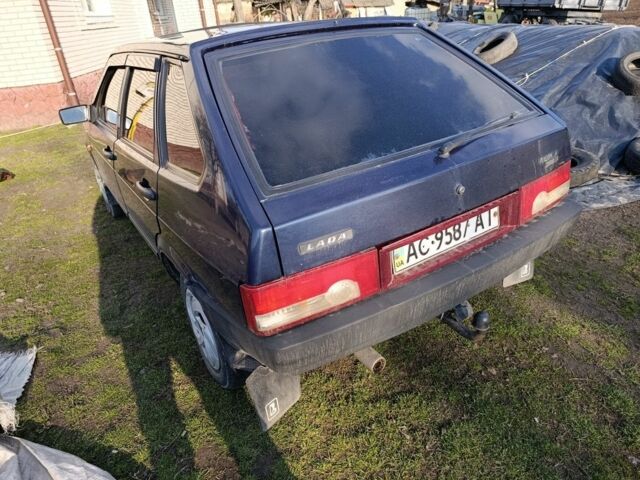 Синий ВАЗ 2109, объемом двигателя 1.5 л и пробегом 88 тыс. км за 950 $, фото 6 на Automoto.ua