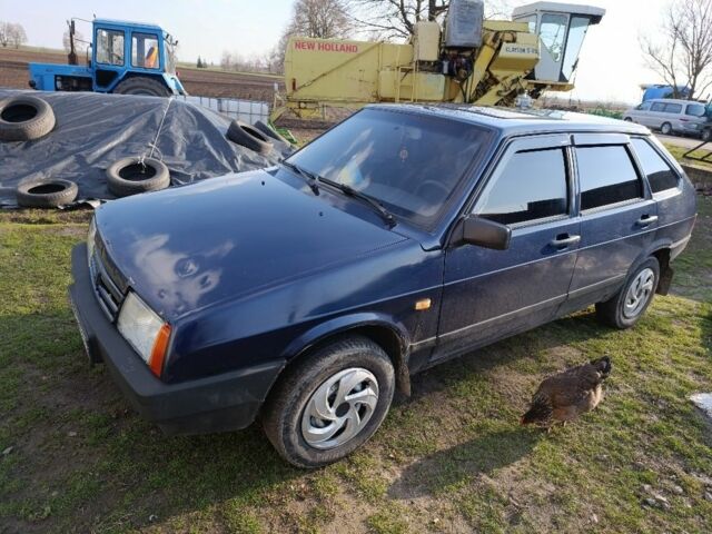 Синий ВАЗ 2109, объемом двигателя 1.5 л и пробегом 88 тыс. км за 950 $, фото 4 на Automoto.ua