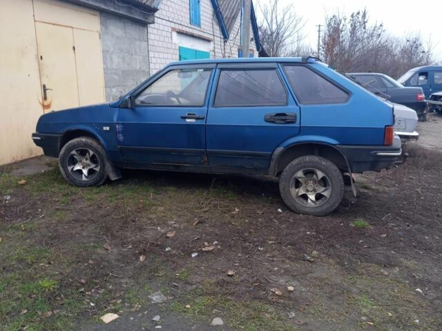 Синій ВАЗ 2109, об'ємом двигуна 1.5 л та пробігом 120 тис. км за 800 $, фото 1 на Automoto.ua