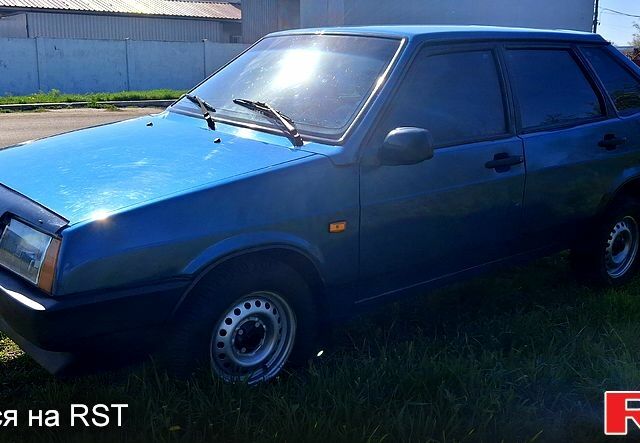 Синий ВАЗ 2109, объемом двигателя 1.3 л и пробегом 210 тыс. км за 1500 $, фото 6 на Automoto.ua