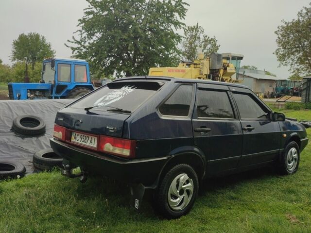 Синий ВАЗ 2109, объемом двигателя 1.5 л и пробегом 88 тыс. км за 950 $, фото 3 на Automoto.ua