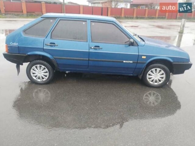 Синій ВАЗ 2109, об'ємом двигуна 1.5 л та пробігом 97 тис. км за 1600 $, фото 1 на Automoto.ua