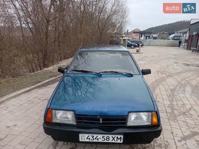 Синий ВАЗ 2109, объемом двигателя 1.5 л и пробегом 220 тыс. км за 950 $, фото 3 на Automoto.ua