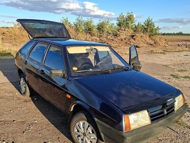 Синій ВАЗ 2109, об'ємом двигуна 1.5 л та пробігом 219 тис. км за 1200 $, фото 1 на Automoto.ua