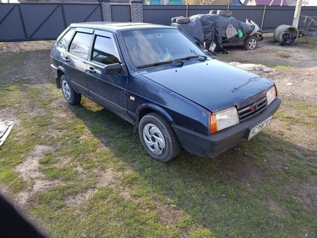 Синий ВАЗ 2109, объемом двигателя 1.5 л и пробегом 88 тыс. км за 950 $, фото 7 на Automoto.ua