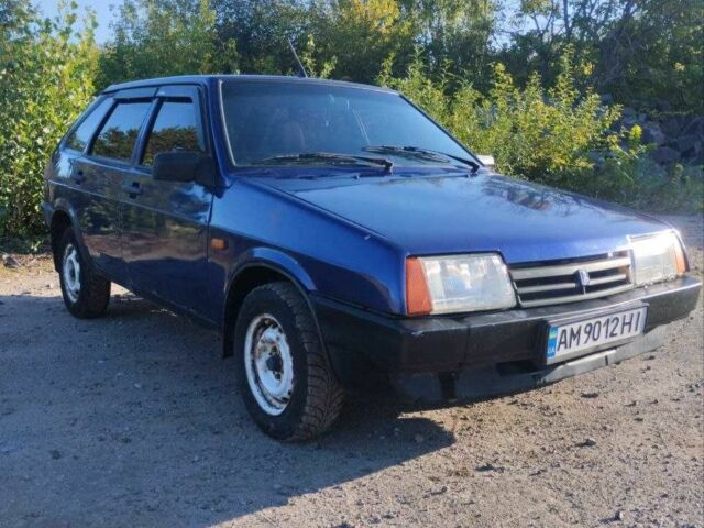 Синий ВАЗ 2109, объемом двигателя 1.5 л и пробегом 999 тыс. км за 40000 $, фото 1 на Automoto.ua