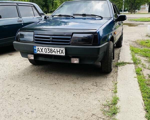 Синий ВАЗ 2109, объемом двигателя 1.5 л и пробегом 268 тыс. км за 2200 $, фото 1 на Automoto.ua