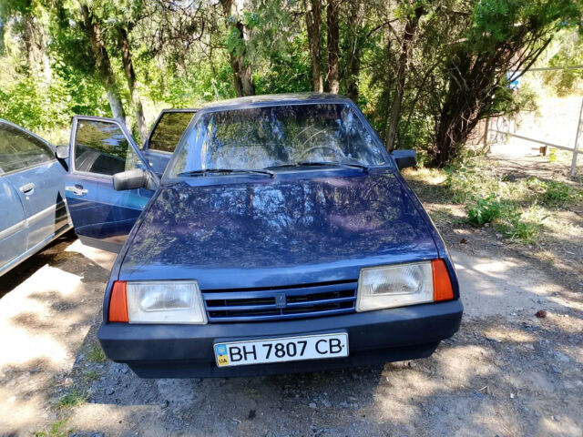 Синий ВАЗ 2109, объемом двигателя 1.5 л и пробегом 100 тыс. км за 1400 $, фото 2 на Automoto.ua