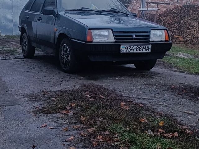 Синий ВАЗ 2109, объемом двигателя 1.6 л и пробегом 2 тыс. км за 1186 $, фото 1 на Automoto.ua