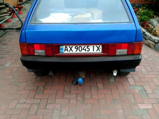 Синий ВАЗ 2109, объемом двигателя 1.5 л и пробегом 100 тыс. км за 1200 $, фото 1 на Automoto.ua