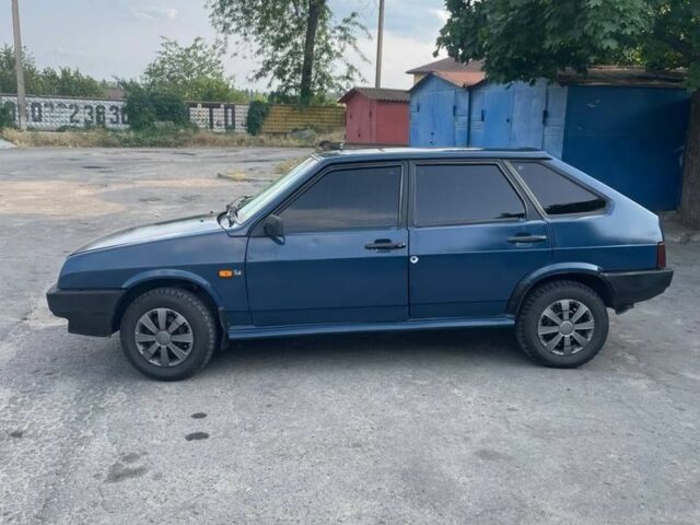 Синий ВАЗ 2109, объемом двигателя 1.5 л и пробегом 150 тыс. км за 900 $, фото 1 на Automoto.ua