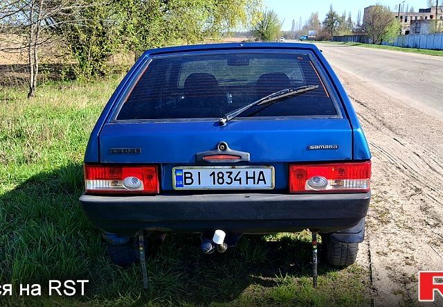 Синий ВАЗ 2109, объемом двигателя 1.3 л и пробегом 210 тыс. км за 1500 $, фото 4 на Automoto.ua