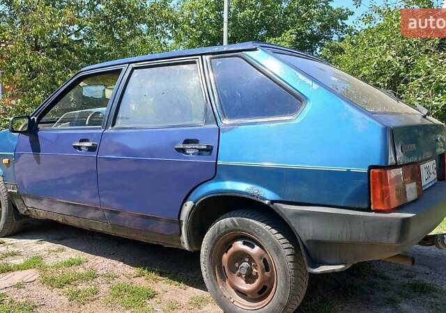 Синий ВАЗ 2109, объемом двигателя 1.5 л и пробегом 65 тыс. км за 800 $, фото 7 на Automoto.ua