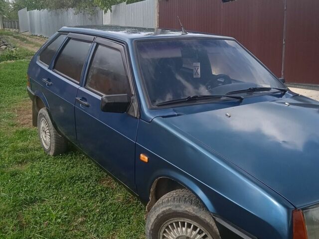 Синий ВАЗ 2109, объемом двигателя 1.5 л и пробегом 145 тыс. км за 865 $, фото 5 на Automoto.ua