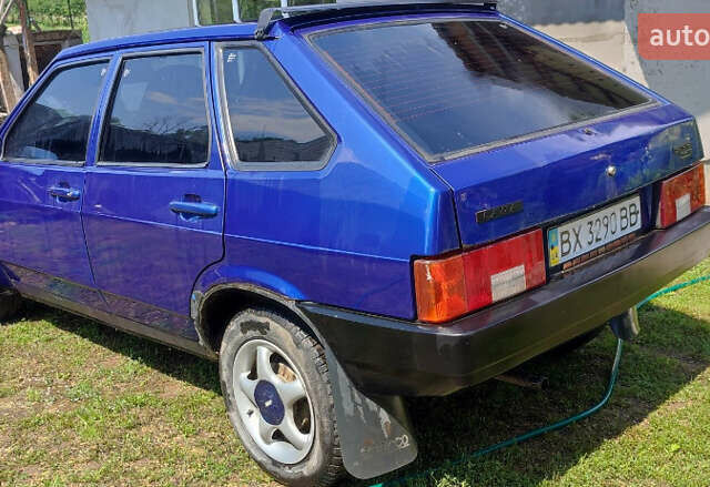 Синій ВАЗ 2109, об'ємом двигуна 1.5 л та пробігом 50 тис. км за 1100 $, фото 2 на Automoto.ua