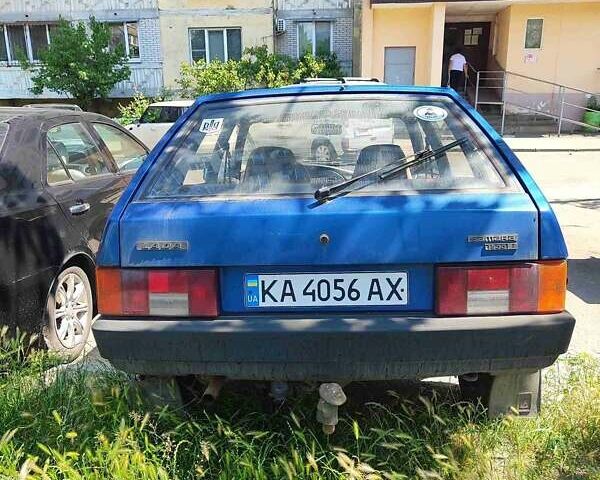 Синий ВАЗ 2109, объемом двигателя 1.5 л и пробегом 255 тыс. км за 864 $, фото 1 на Automoto.ua