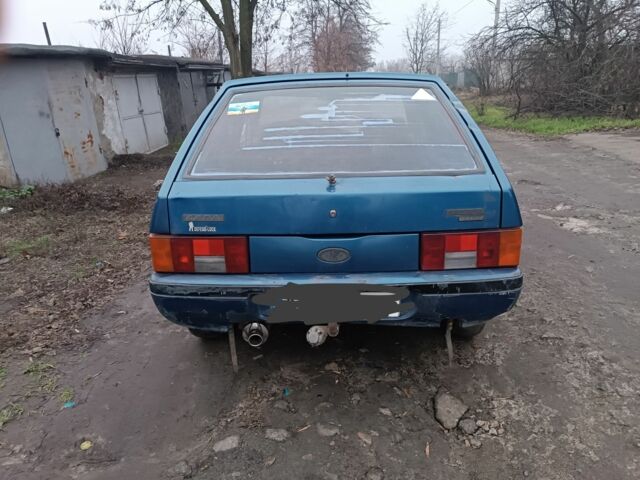 Синий ВАЗ 2109, объемом двигателя 1.5 л и пробегом 2 тыс. км за 426 $, фото 2 на Automoto.ua