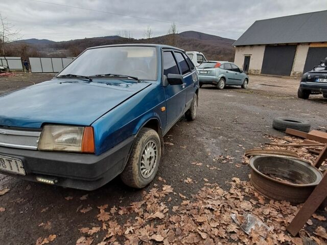 Синий ВАЗ 2109, объемом двигателя 0 л и пробегом 152 тыс. км за 850 $, фото 2 на Automoto.ua