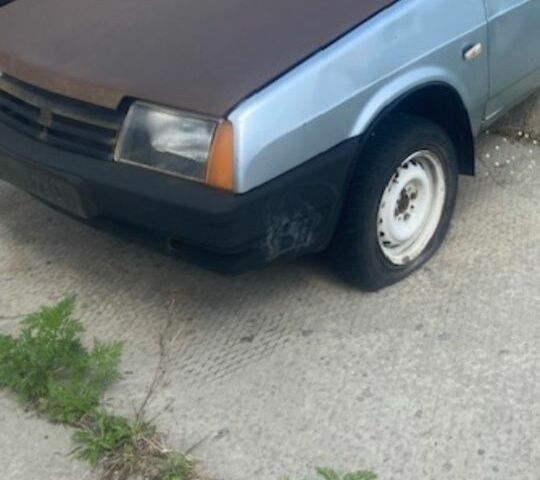 Синій ВАЗ 2109, об'ємом двигуна 1 л та пробігом 200 тис. км за 300 $, фото 1 на Automoto.ua