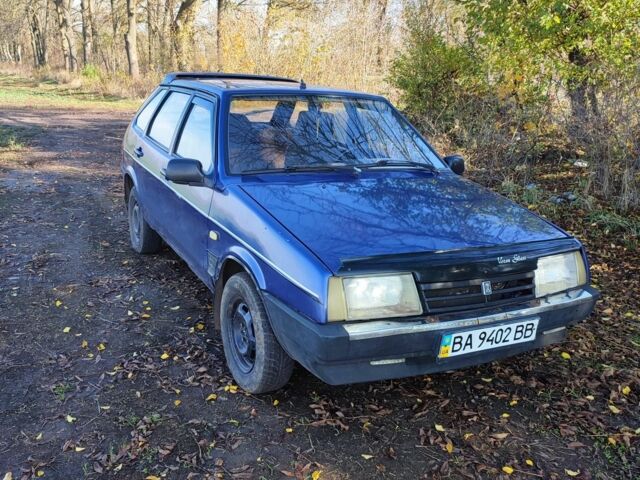 Синий ВАЗ 2109, объемом двигателя 1.5 л и пробегом 280 тыс. км за 1000 $, фото 2 на Automoto.ua