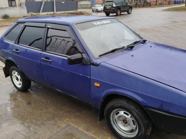 Синий ВАЗ 2109, объемом двигателя 1.5 л и пробегом 70 тыс. км за 750 $, фото 3 на Automoto.ua