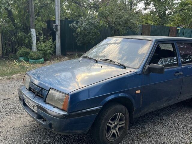 Синий ВАЗ 2109, объемом двигателя 1.5 л и пробегом 3 тыс. км за 619 $, фото 1 на Automoto.ua