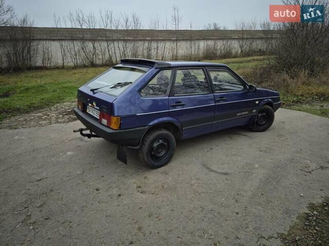 Синій ВАЗ 2109, об'ємом двигуна 1.5 л та пробігом 100 тис. км за 1050 $, фото 1 на Automoto.ua