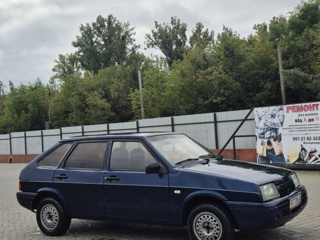 Синий ВАЗ 2109, объемом двигателя 1.5 л и пробегом 150 тыс. км за 1200 $, фото 3 на Automoto.ua