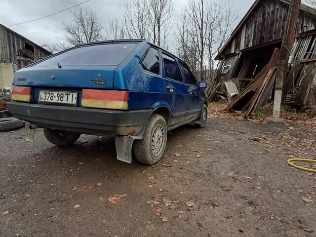 Синий ВАЗ 2109, объемом двигателя 0 л и пробегом 152 тыс. км за 850 $, фото 3 на Automoto.ua