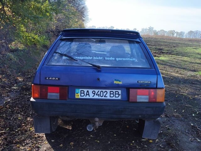 Синий ВАЗ 2109, объемом двигателя 1.5 л и пробегом 280 тыс. км за 1000 $, фото 4 на Automoto.ua