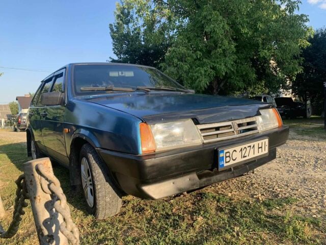 Синий ВАЗ 2109, объемом двигателя 1.5 л и пробегом 2 тыс. км за 1200 $, фото 6 на Automoto.ua