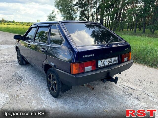 Синий ВАЗ 2109, объемом двигателя 1.5 л и пробегом 150 тыс. км за 1700 $, фото 4 на Automoto.ua