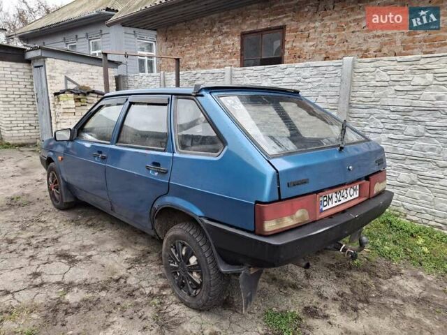 Синий ВАЗ 2109, объемом двигателя 1.5 л и пробегом 222 тыс. км за 1400 $, фото 6 на Automoto.ua