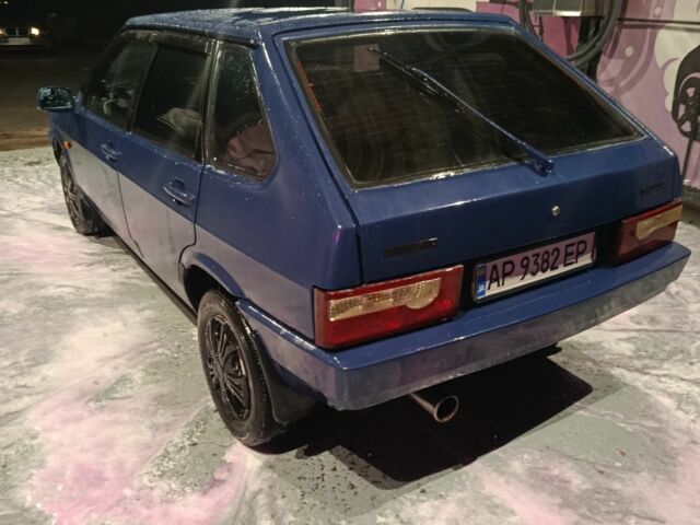 Синий ВАЗ 2109, объемом двигателя 1.5 л и пробегом 320 тыс. км за 1600 $, фото 5 на Automoto.ua