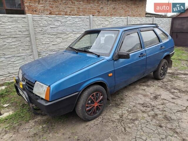 Синий ВАЗ 2109, объемом двигателя 1.5 л и пробегом 222 тыс. км за 1400 $, фото 4 на Automoto.ua