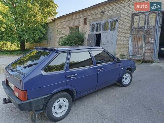 Синій ВАЗ 2109, об'ємом двигуна 1.5 л та пробігом 123 тис. км за 2000 $, фото 2 на Automoto.ua