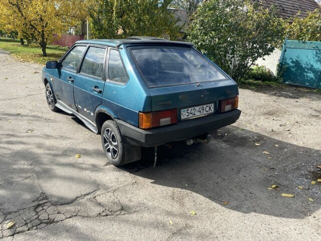 ВАЗ 2109 1999 в Миргороде на Automoto.ua Синий ВАЗ 2109, объемом двигателя 1.5 л и пробегом 190 тыс. км за 556 $, фото 5 на Automoto.ua