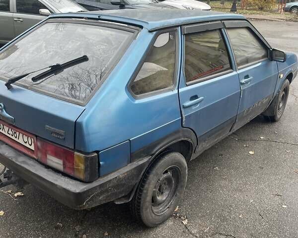 Синий ВАЗ 2109, объемом двигателя 1.5 л и пробегом 135 тыс. км за 900 $, фото 4 на Automoto.ua